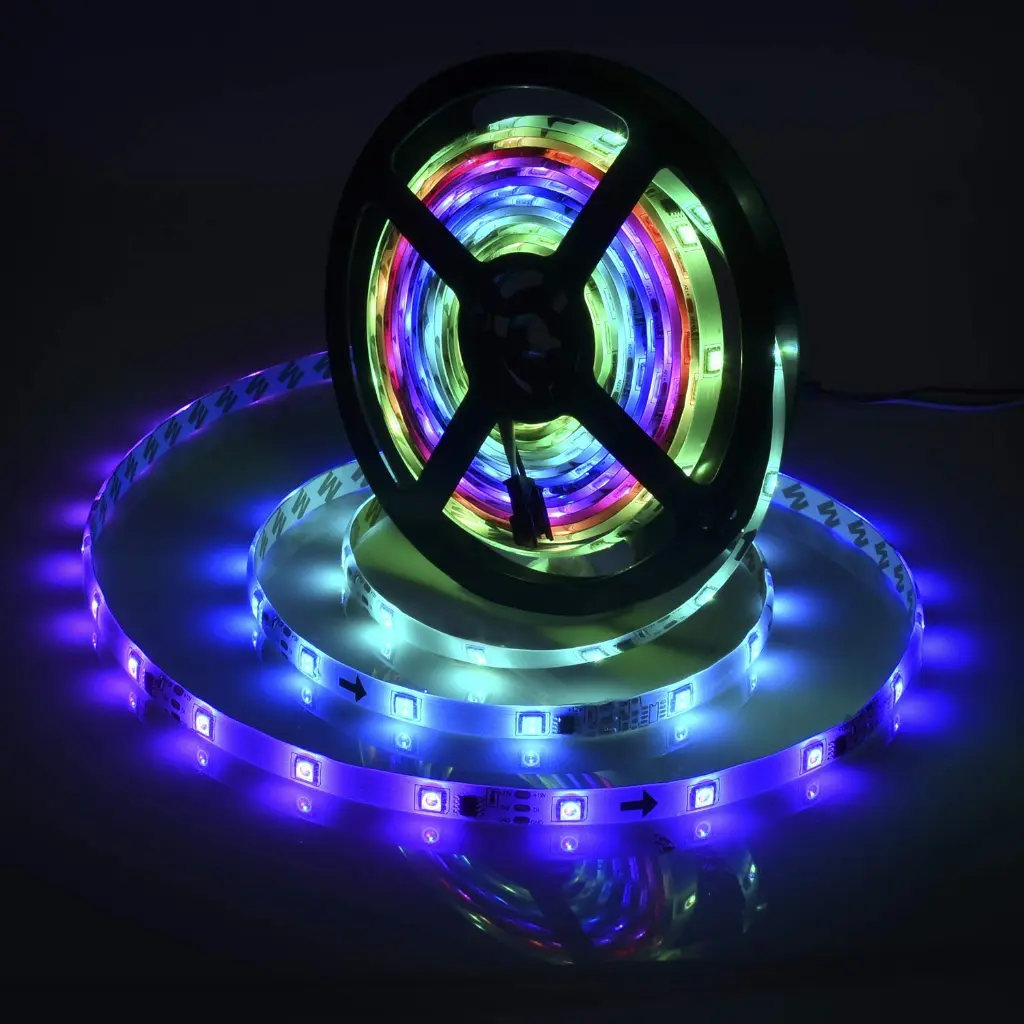 Running RGB LED Strip Light USB (App, Remote, Music, Button) 2.webp