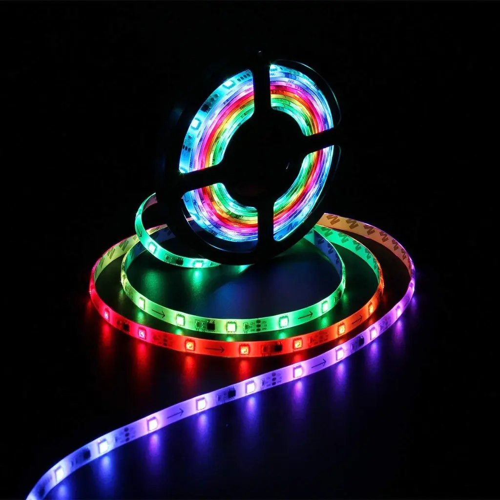 Running RGB LED Strip Light USB (App, Remote, Music, Button) 4.webp