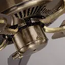 Anemos Victoria 5 Blade Ceiling Fan (Antique Brass, 52 inch ) 3.webp