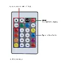 USB Color Changing LED Fairy Lights String 10m (App, Remote, Button) 7.webp