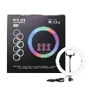 Ring Light RGB LED MJ-18 Inch with 6 Ft Stand c.webp