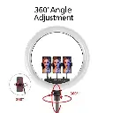 Ring Light RGB LED MJ-18 Inch with 6 Ft Stand a.webp