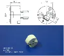 Capsule Lamp Ceramic Holder 12-24V 4A G4 GX5,3 GY6,35.webp