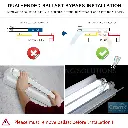 Cromx Industrial LED Tube Light 4Ft High Lumen Alumin Body4.webp