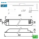 Philips 36W Electronic Ballast EBC136 (1X36W  2X18W) 1.webp