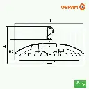 Osram LED High-Bay Light 6500K IP65 DOME865 3 Years Guarantee 4.webp