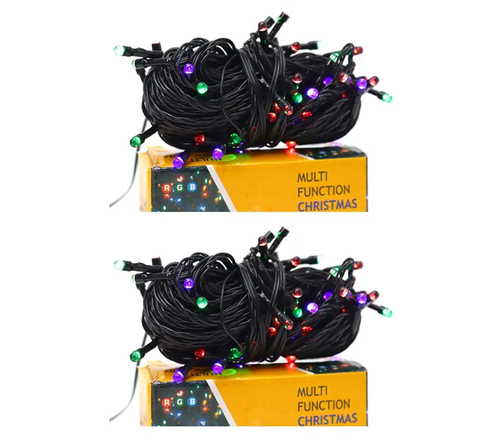 Multi Color LED Big Rice String Light ( 28 feet )2.webp