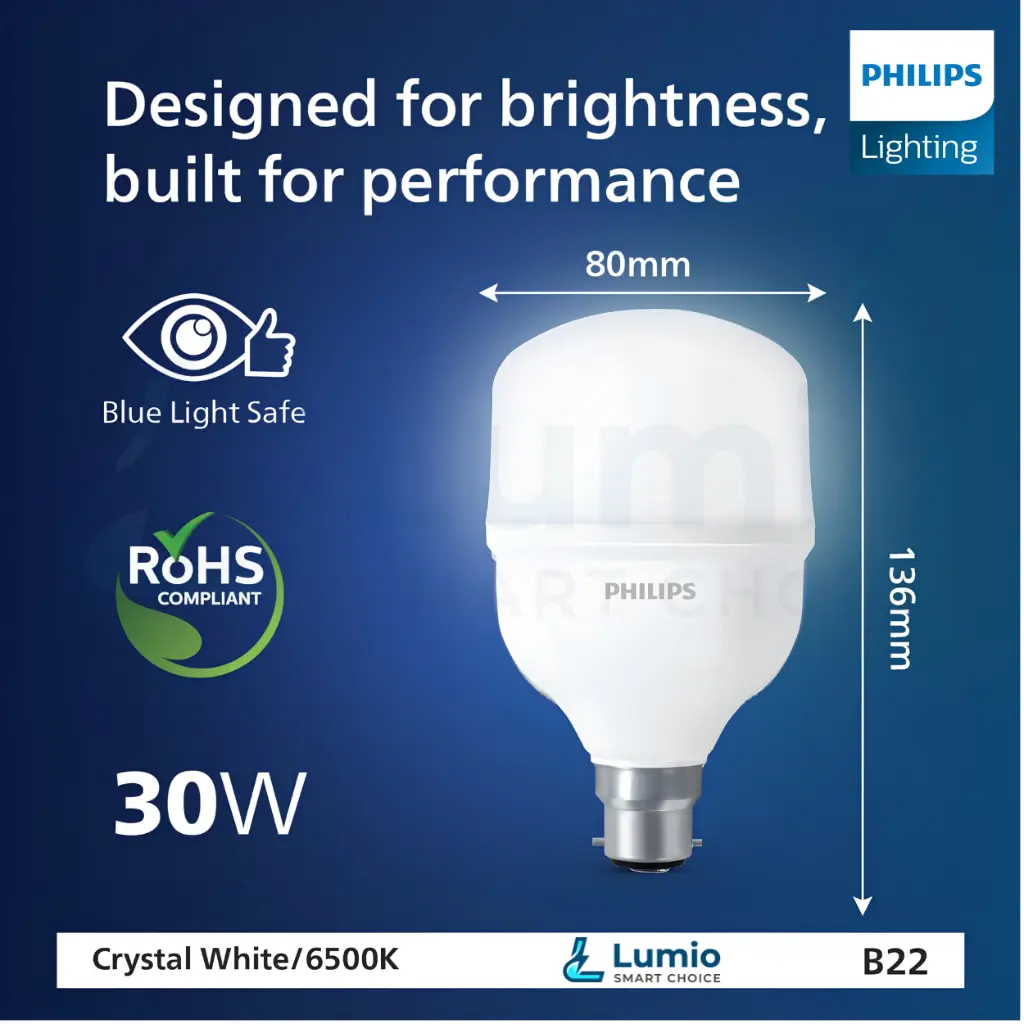 Philips 30W AceBright Boost White 6500K B22 2.webp