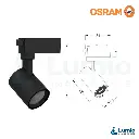 Osram 12W LED Track Light CRI-90 Flicker Free 2 Years Warranty BK 2.webp