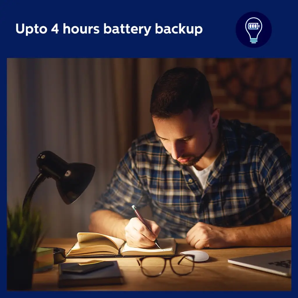 Philips 12W LED Emergency AC-DC Bulb 5.webp