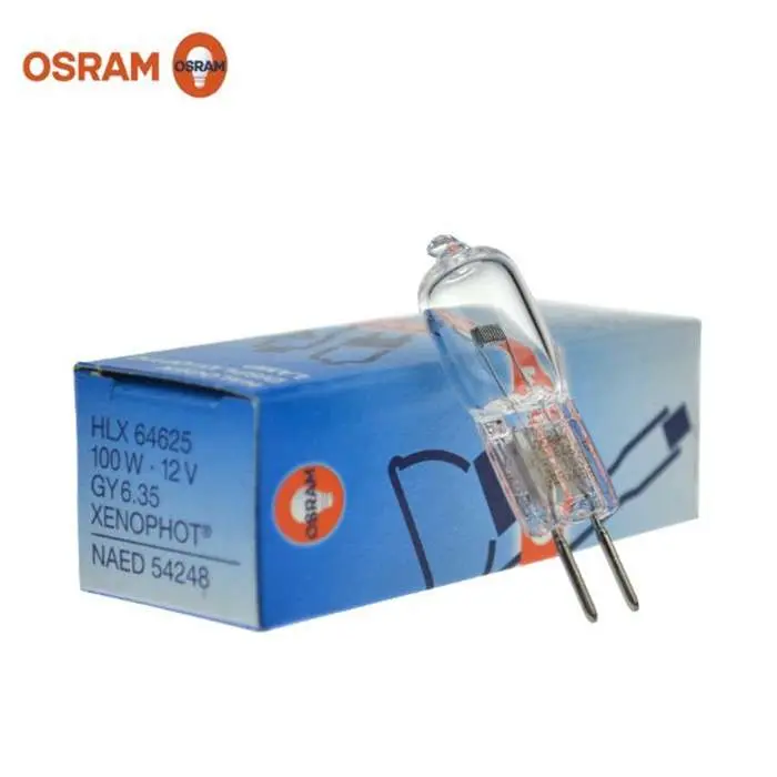 OSRAM 100W 12V G6.35 halogen capsule bulb Germany