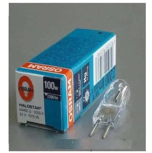 OSRAM 100W 24V G6.35 halogen capsule bulb Germany