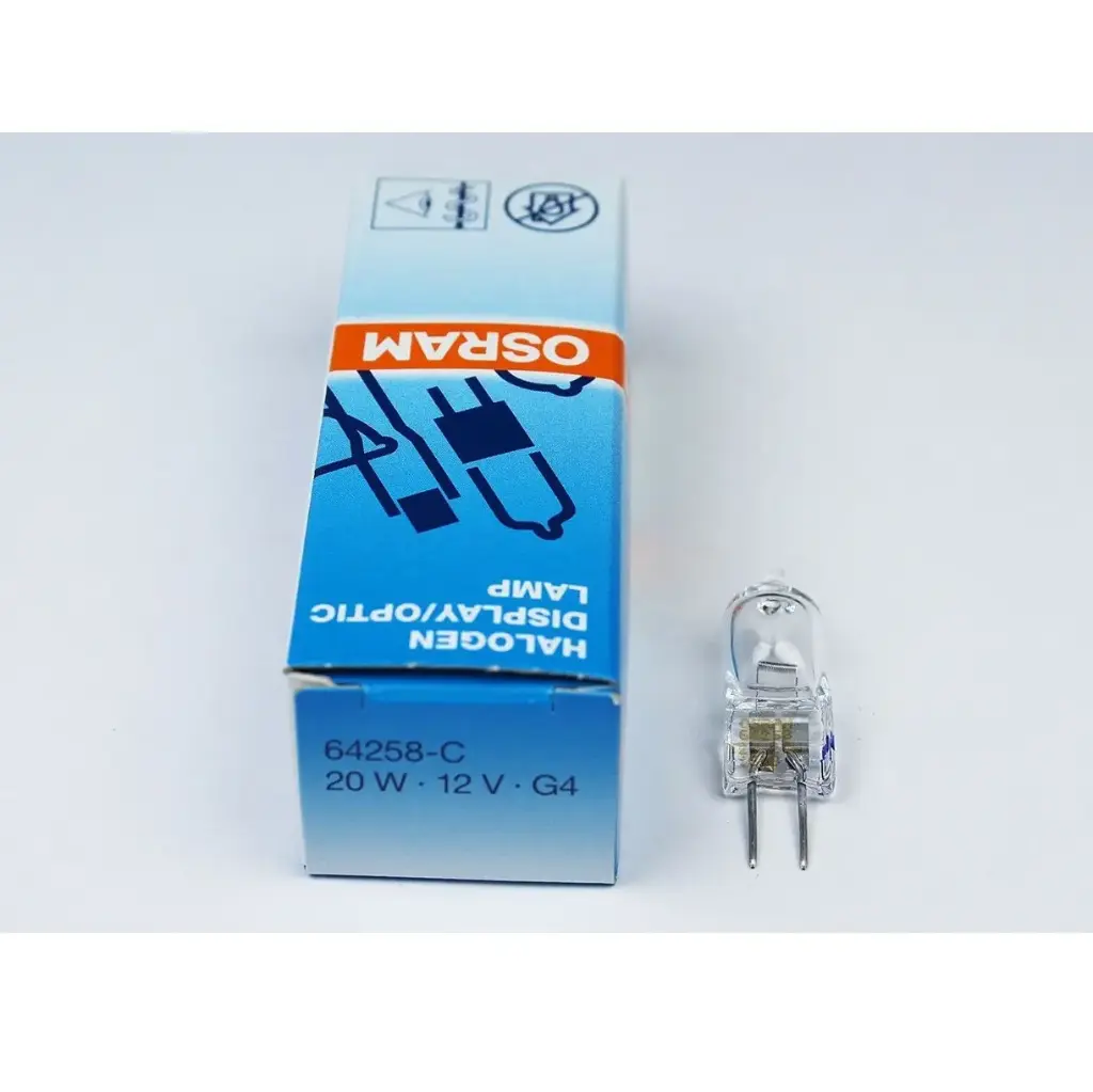 Osram 12V 20W G4 halogen capsule bulb Germany