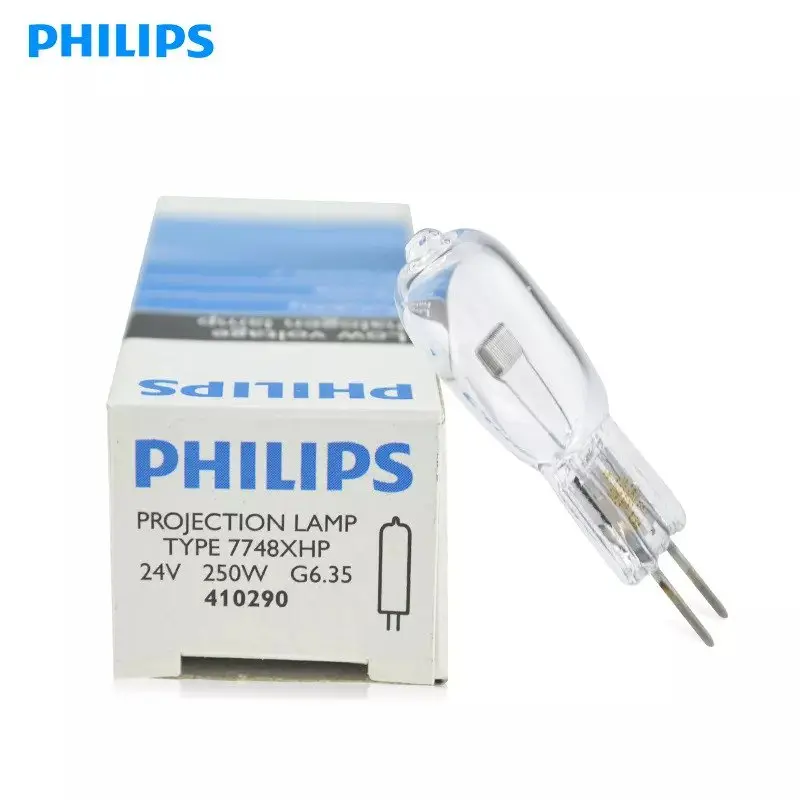 Philips 250W 24V G6.35 Halogen Capsule Bulb Germany