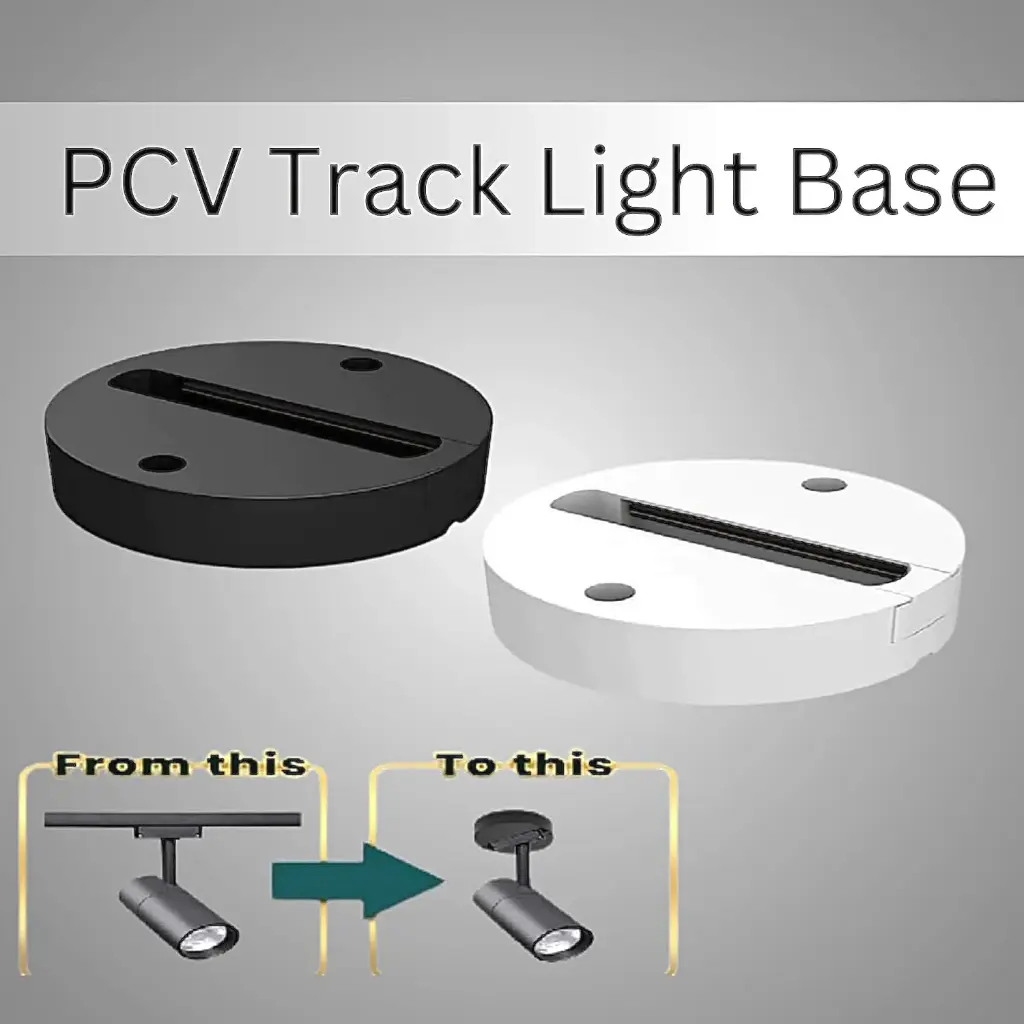 Track Light Base Round