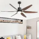 Aviator Ceiling Fan 68″ 6Blade With LED Light And Remote Control