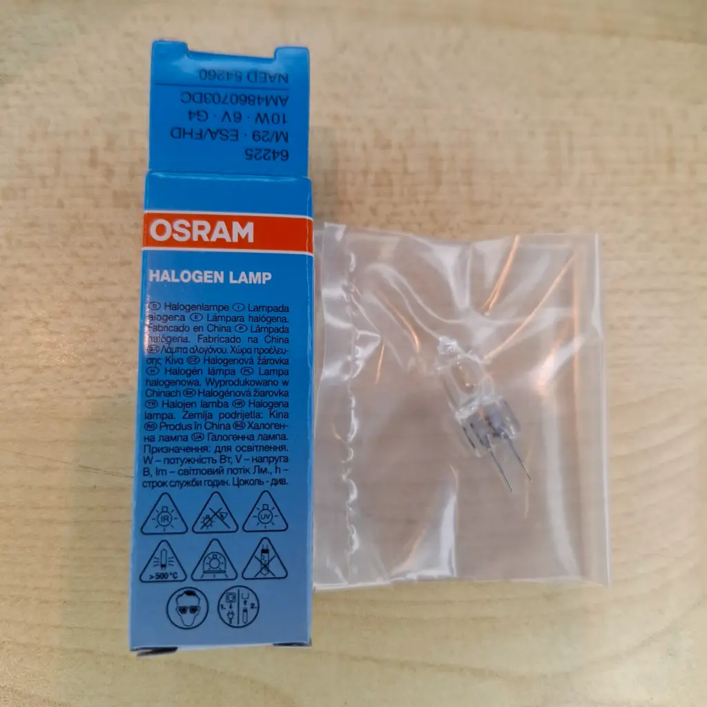 Osram 6V 10W Halogen Capsule Bulb China