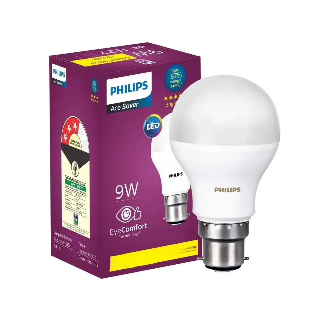 Philips AceBright LED Bulb 9W