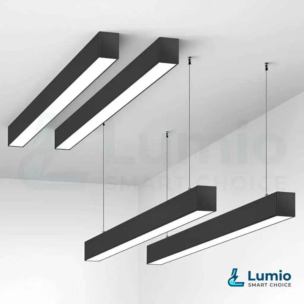 Cromx LED Hanging Linear Light W2"x H3"