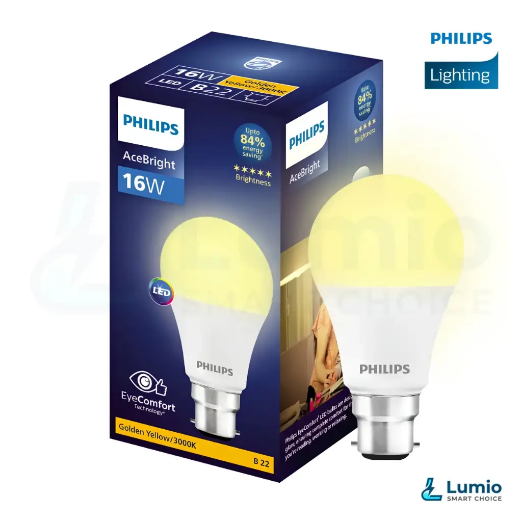 Philips 16W AceBright LED Bulb Warm 3000K