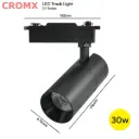 Cromx LED Track Light 30W Alumin Body