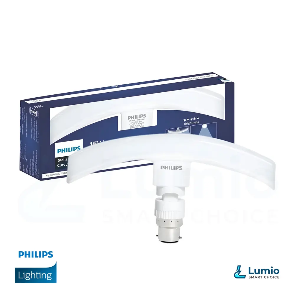 Philips 15W Stellar Bright T-Bulb Curvy 6500K B22
