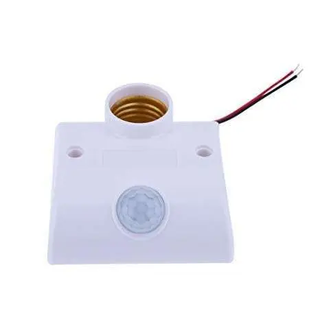 Motion Sensor Lamp Holder E-27