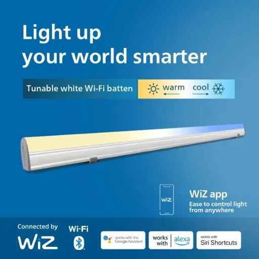 [WiFi Batten] Philips Smart Wi-Fi Batten 24w 2600lm (WhiteTun)
