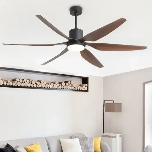 Aviator Ceiling Fan 68″ 6Blade With LED Light And Remote Control