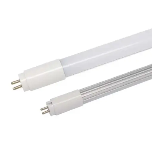LED T5 Round Tube Light Aluminum Body 4ft White 6500K 20W