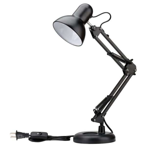 Cromx Desk Table Lamp Standard with 5W LED Bulb Free ( Black ) 2