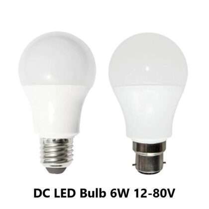 DC LED Bulb 6W 12-80V